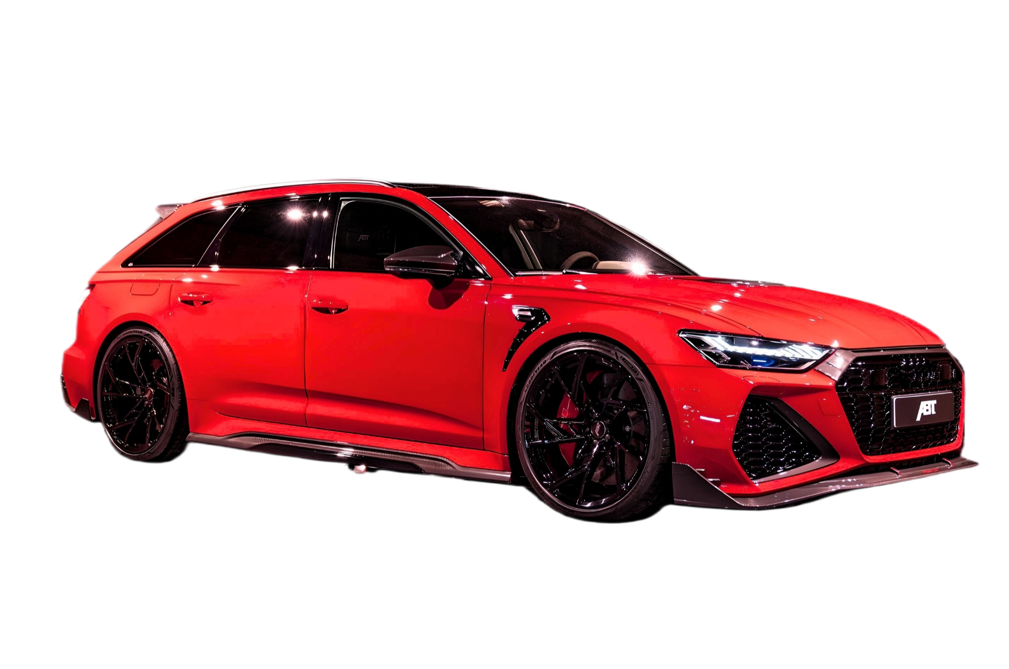 Czerwone Audi przygotowane przez MGCARS Auto Serwis